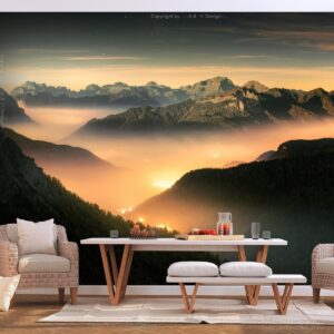 Fotobehang - Mountain Breath - Third Variant
