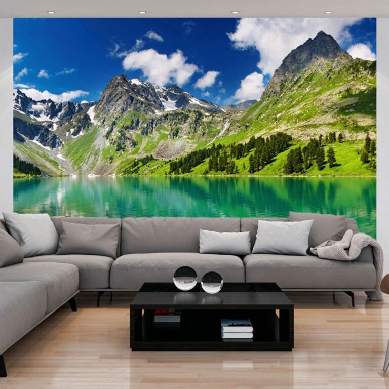 Fotobehang - Mountain lake