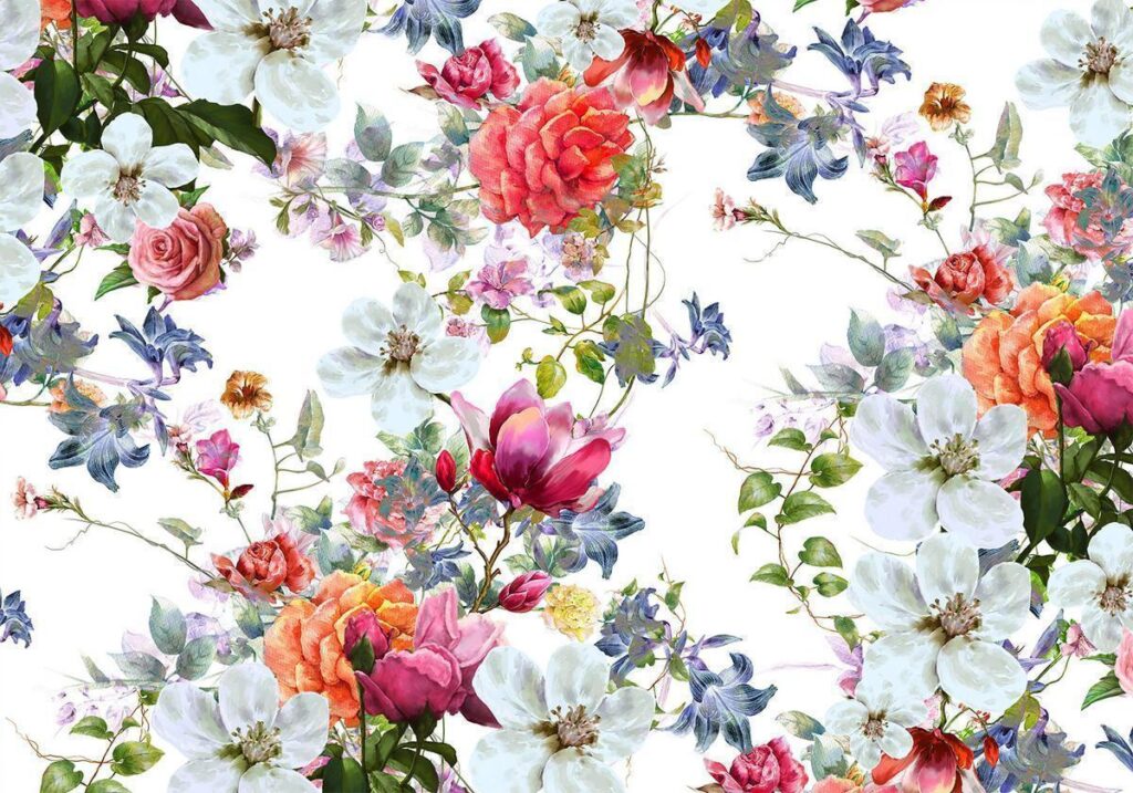 Fotobehang - Multi-Colored Bouquets - Afbeelding 2