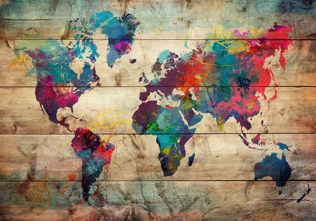 Fotobehang - Multicolored Nature