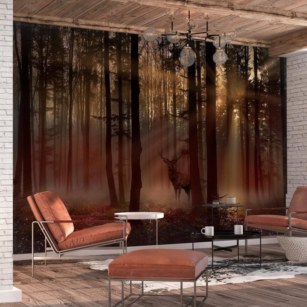 Fotobehang - Mystical Forest - First Variant - Afbeelding 2