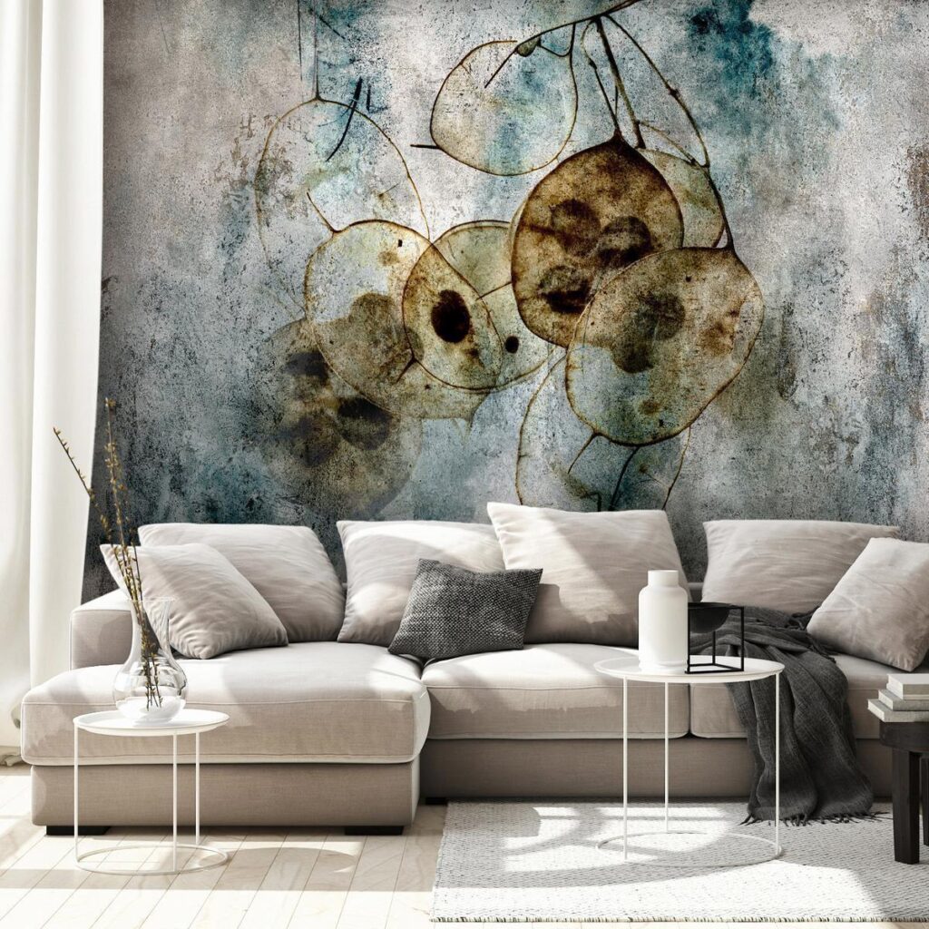 Fotobehang - Nature and Lunaria - Afbeelding 2