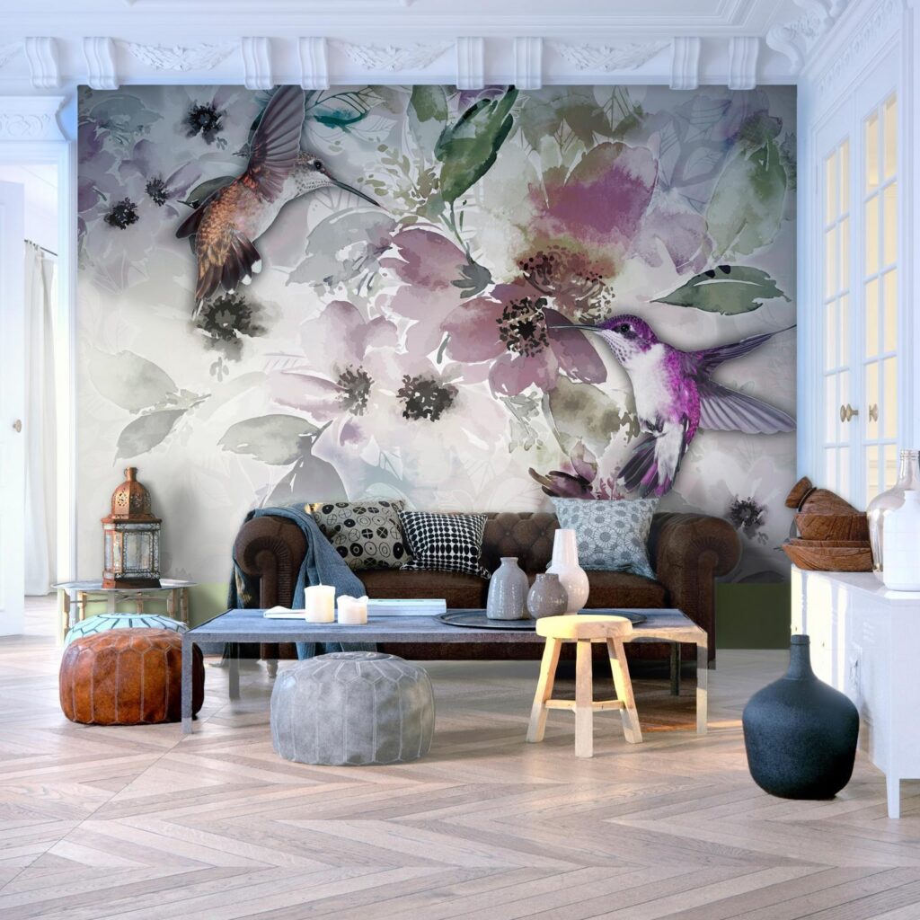 Fotobehang - Nature in Watercolor - Afbeelding 2
