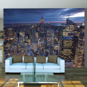 Fotobehang - New York - night
