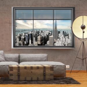 Fotobehang - New York window