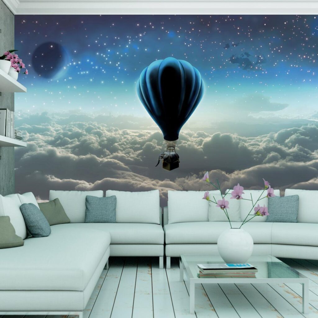 Fotobehang - Night expedition