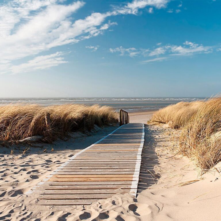 Fotobehang - North Sea beach, Langeoog