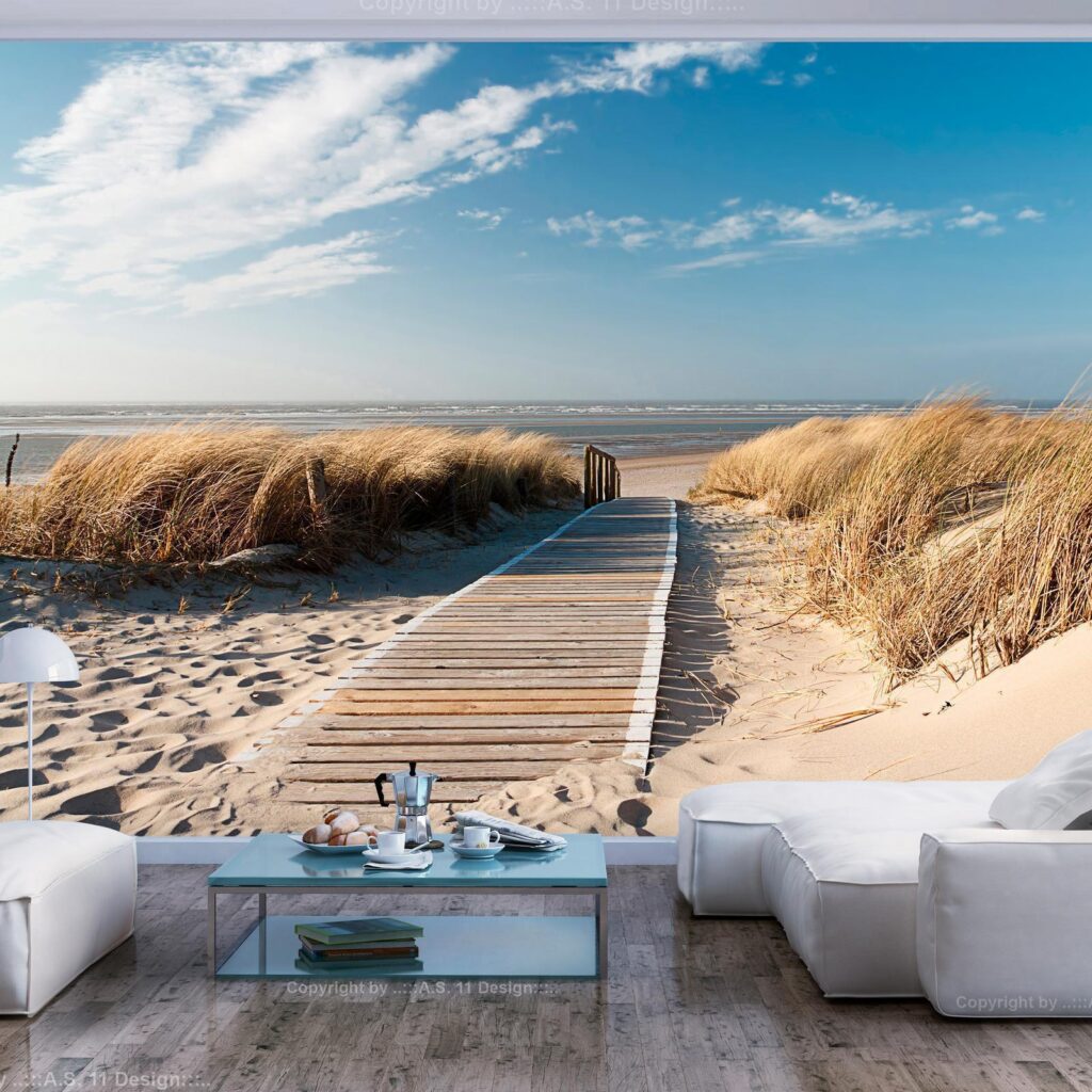 Fotobehang - North Sea beach, Langeoog - Afbeelding 3