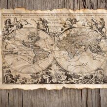 Fotobehang - Nova Orbis Tabula