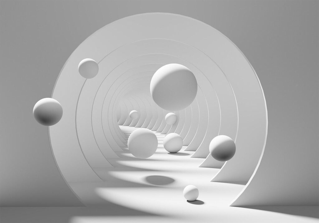 Fotobehang - Oblivion Tunnel
