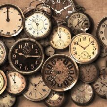 Fotobehang - Old Clocks