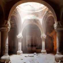 Fotobehang - Old Temple