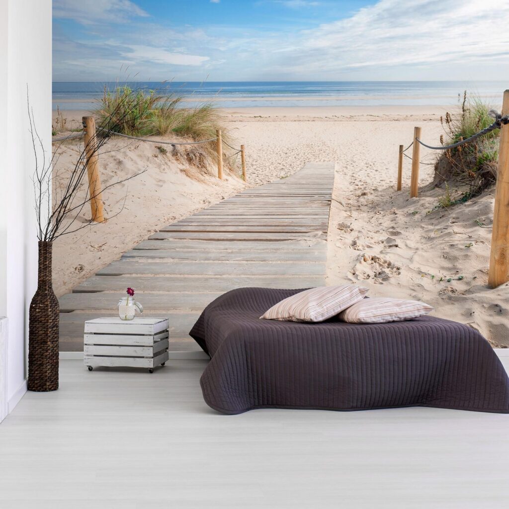 Fotobehang - On the beach - Afbeelding 2