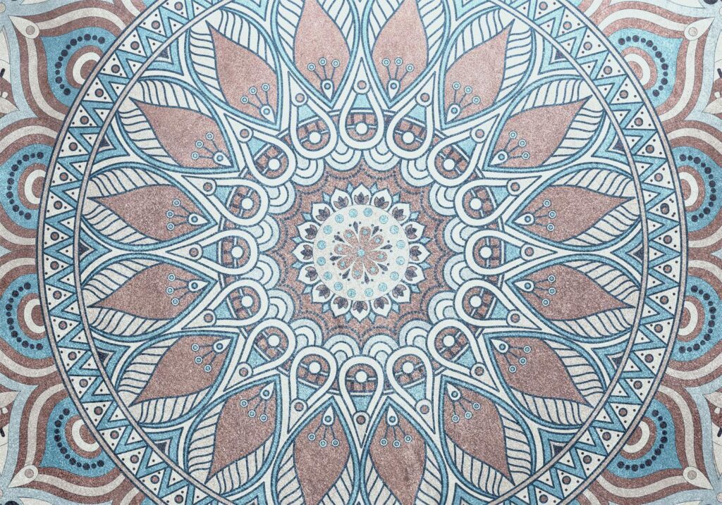 Fotobehang - Oriental Circle
