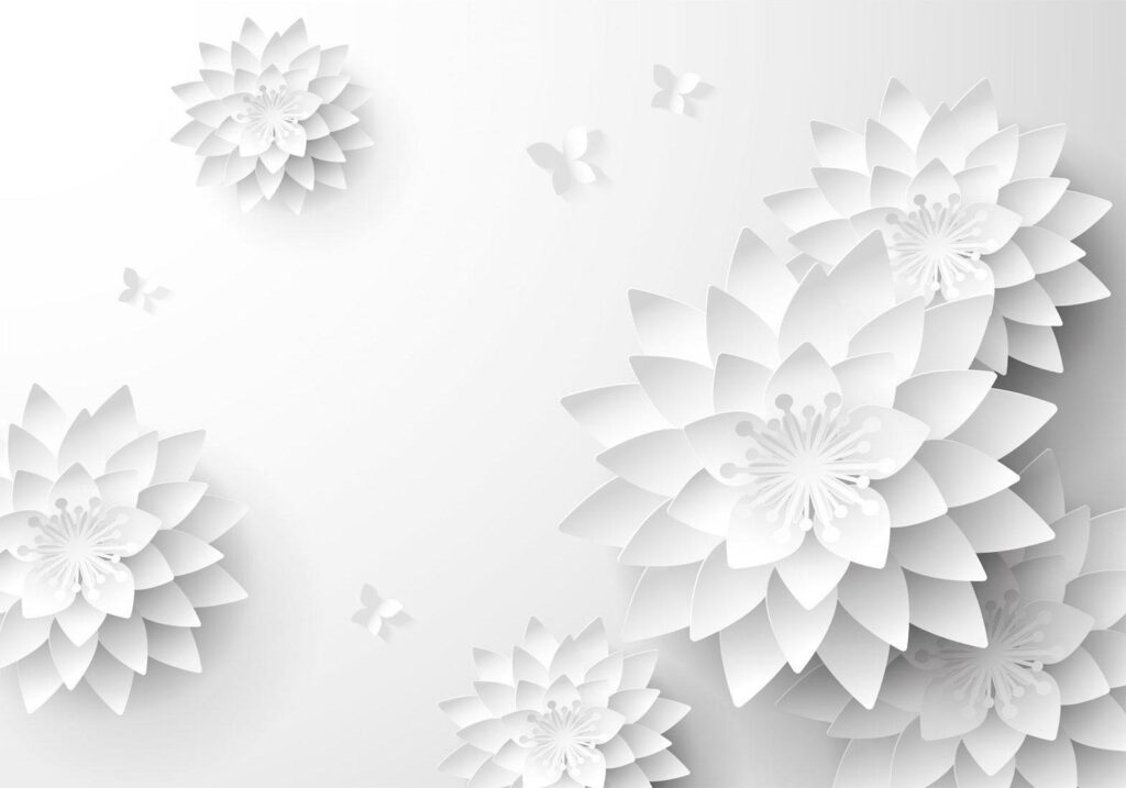 Fotobehang - Oriental Flowers - Afbeelding 2