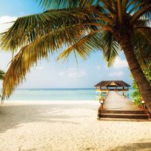 Fotobehang - Paradise beach