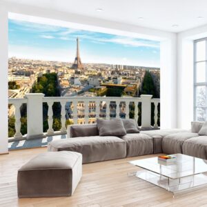 Fotobehang - Paris at noon