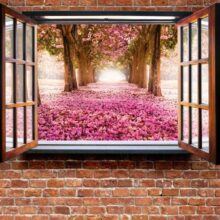 Fotobehang - Park view