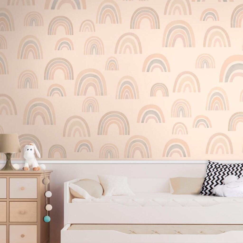 Fotobehang - Pastel Rainbows - Afbeelding 2