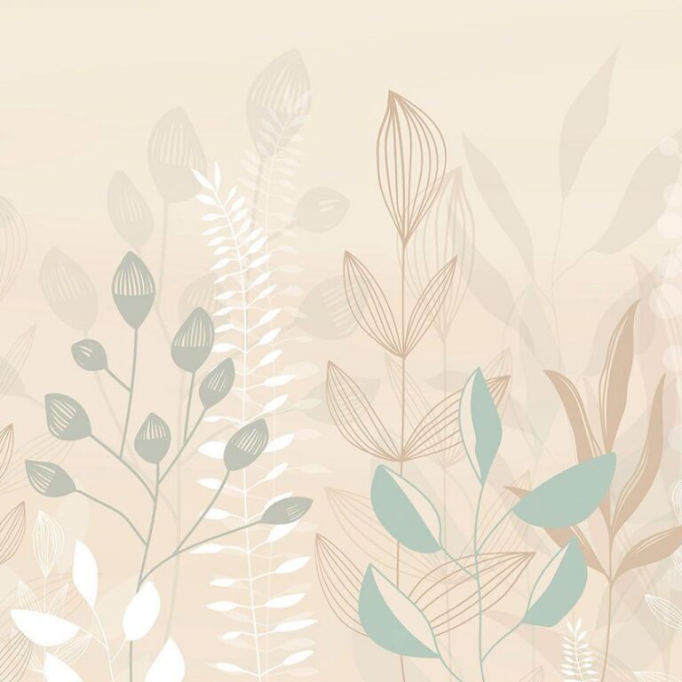 Fotobehang - Pastel and Beige Glade