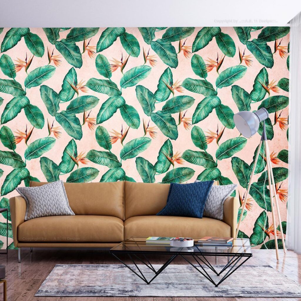 Fotobehang - Peace of Wild Bushes - Third Variant