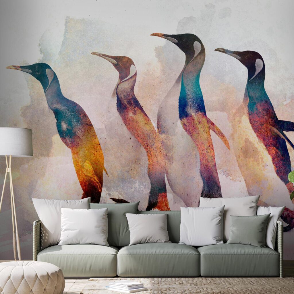 Fotobehang - Penguin Wandering - Afbeelding 2