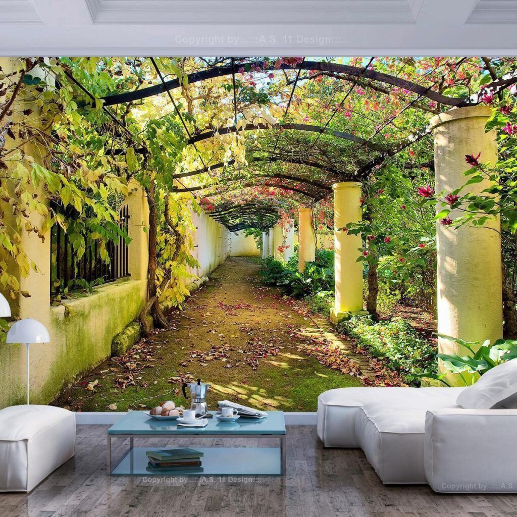 Fotobehang - Pergola - Afbeelding 2