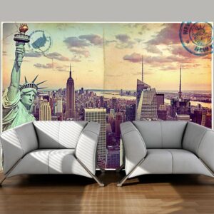 Fotobehang - Postcard from New York