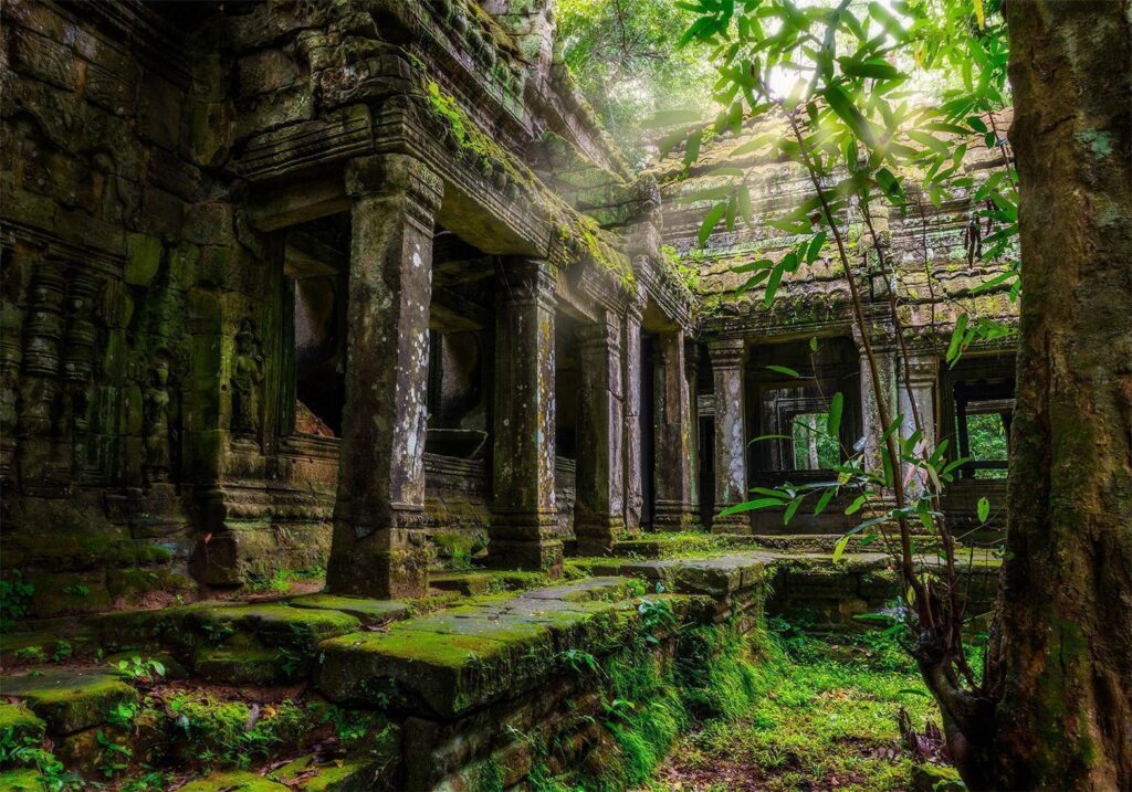 Fotobehang - Preah Khan