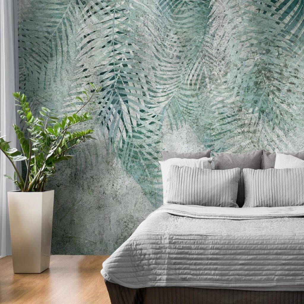 Fotobehang - Prehistoric Palm Trees - Afbeelding 2