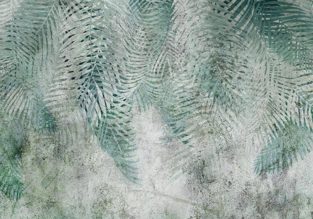 Fotobehang - Prehistoric Palm Trees