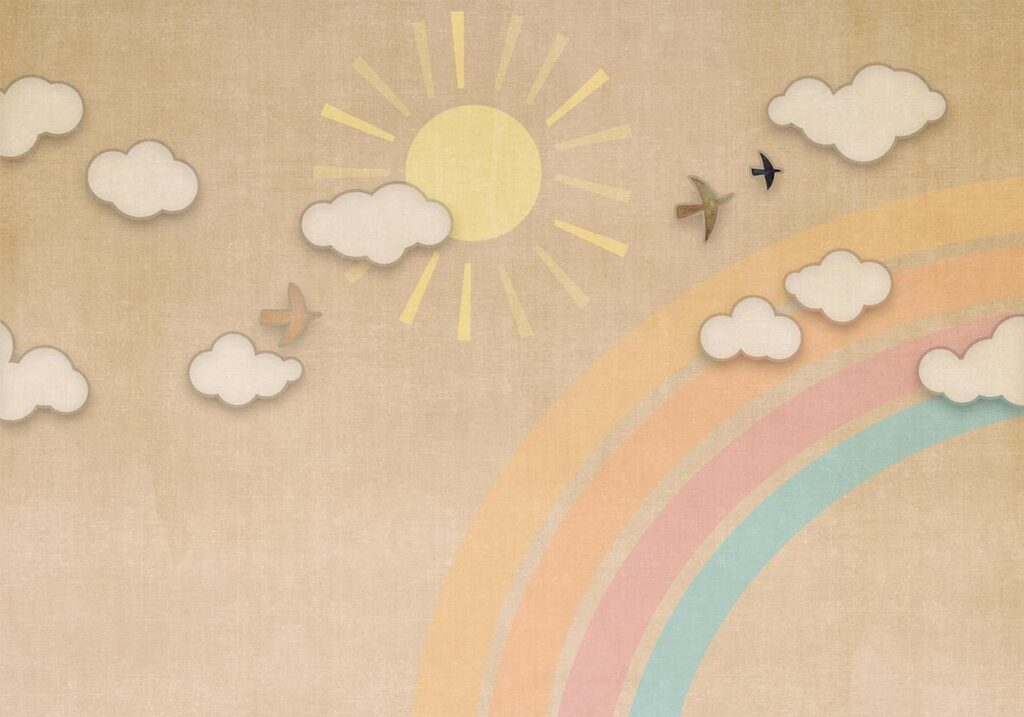 Fotobehang - Rainbow Day