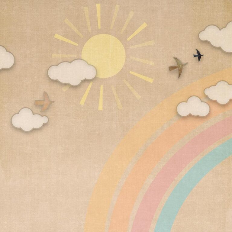 Fotobehang - Rainbow Day