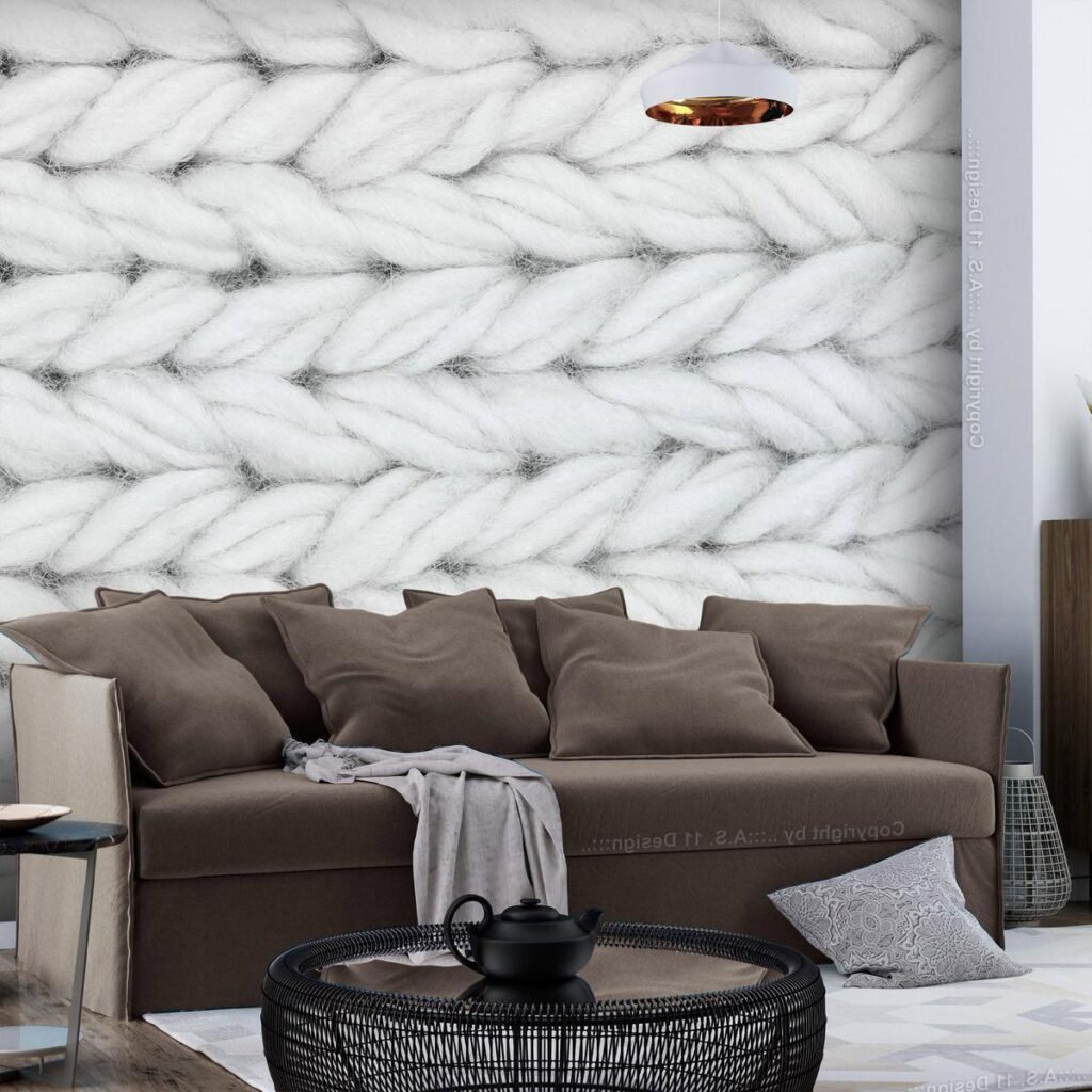 Fotobehang - Real Wool - First Variant - Afbeelding 2