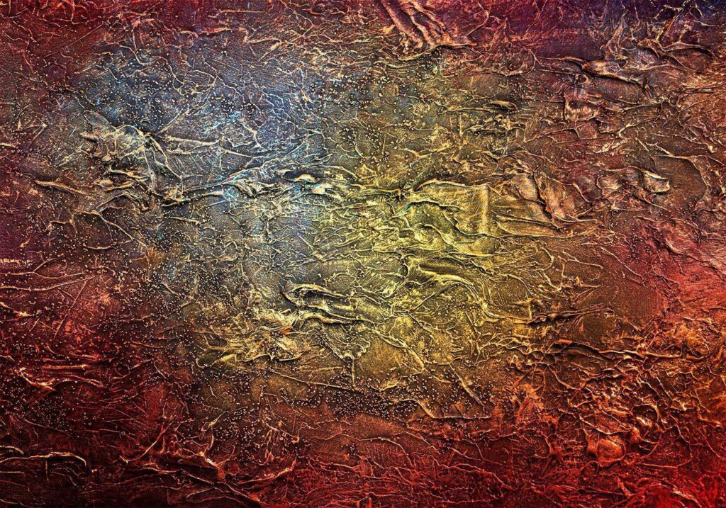Fotobehang - Red Gold