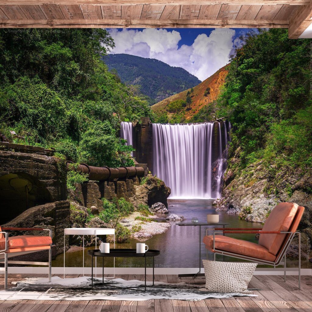 Fotobehang - Reggae Falls - Afbeelding 2