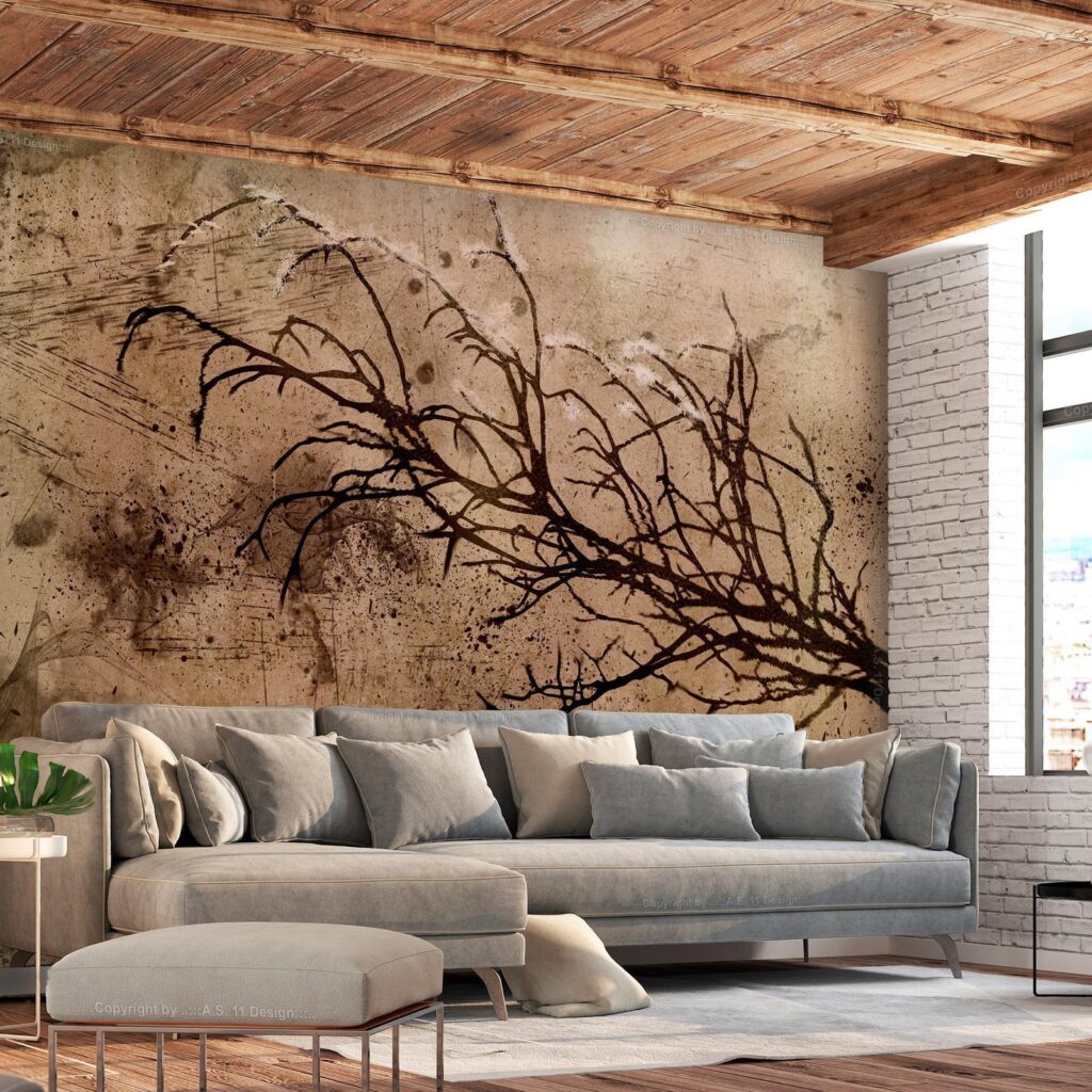 Fotobehang - Rickety Cherry Tree - Afbeelding 2