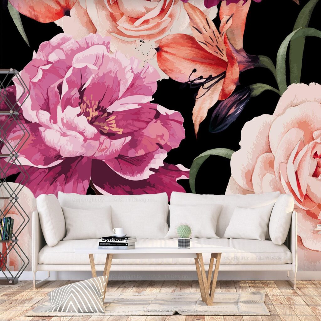 Fotobehang - Roses of Love - Afbeelding 2