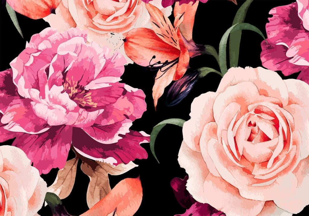 Fotobehang - Roses of Love