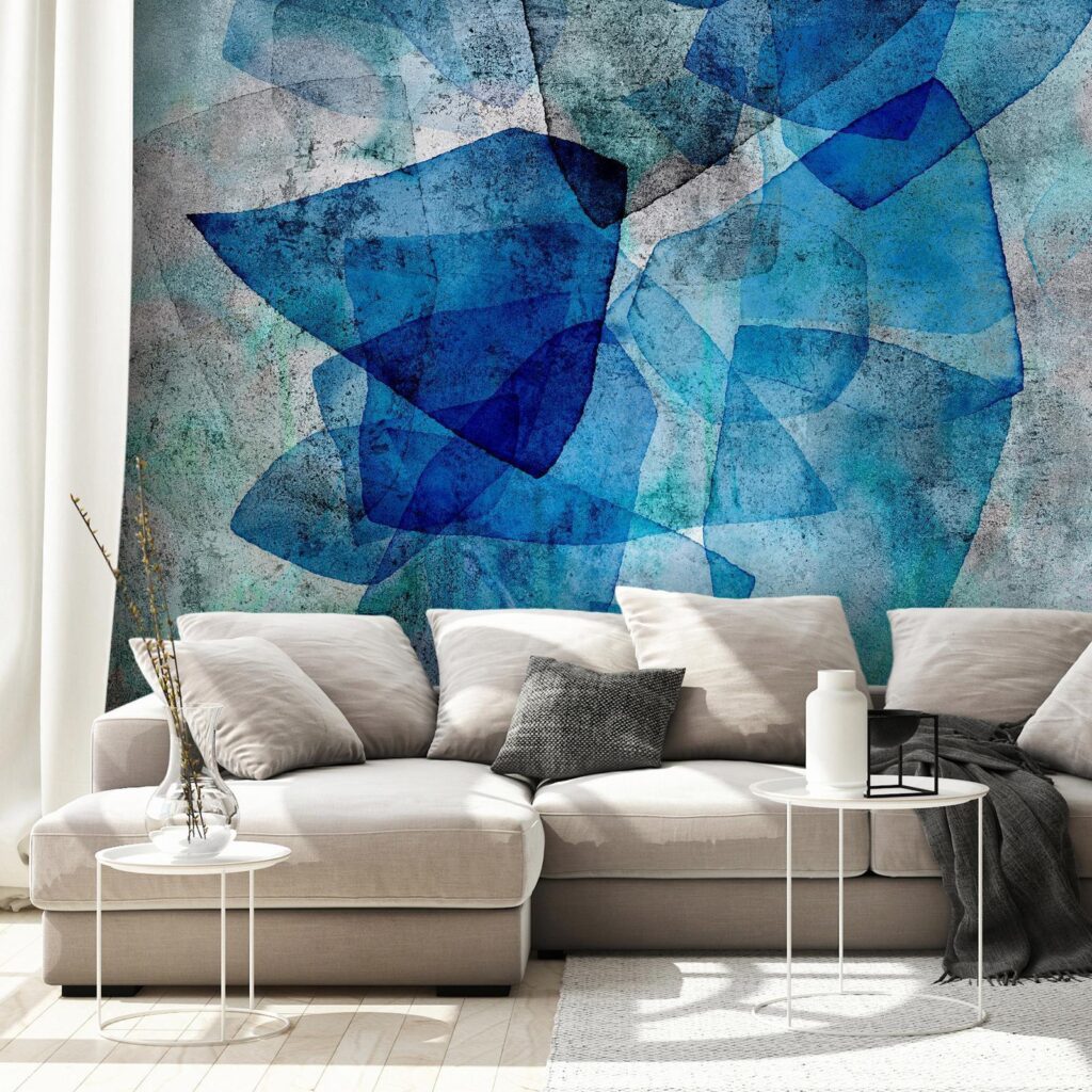 Fotobehang - Sapphire Mosaic