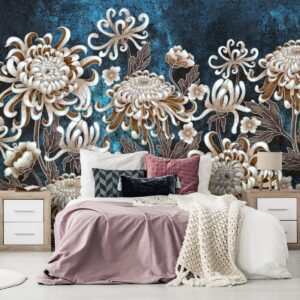 Fotobehang - Sea Flowers