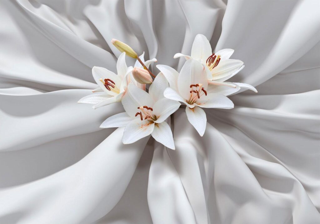 Fotobehang - Sensual Lilies