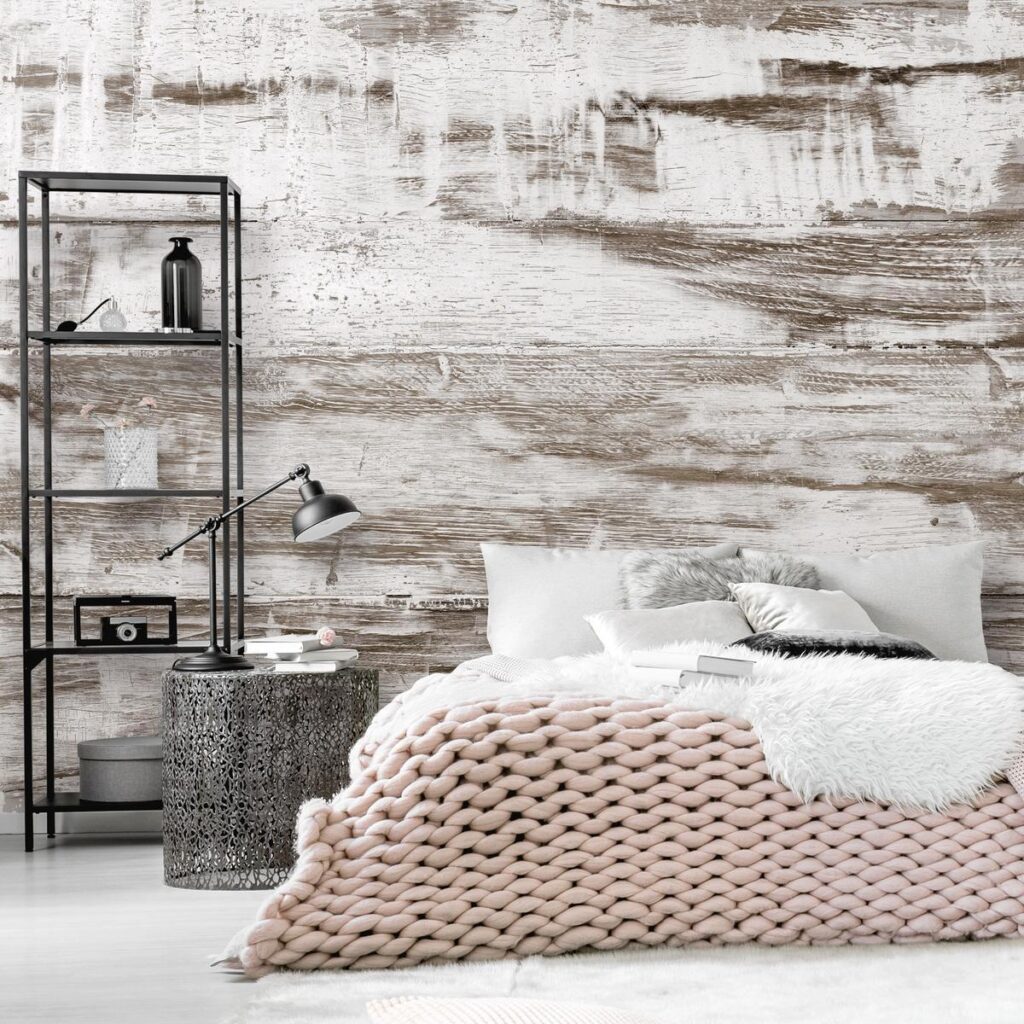 Fotobehang - Shabby Chic Wood
