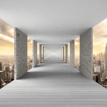 Fotobehang - Skyward Corridor
