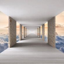 Fotobehang - Skyward Travel