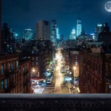 Fotobehang - Sleepy New York