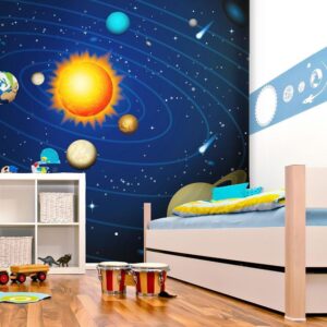 Fotobehang - Solar system