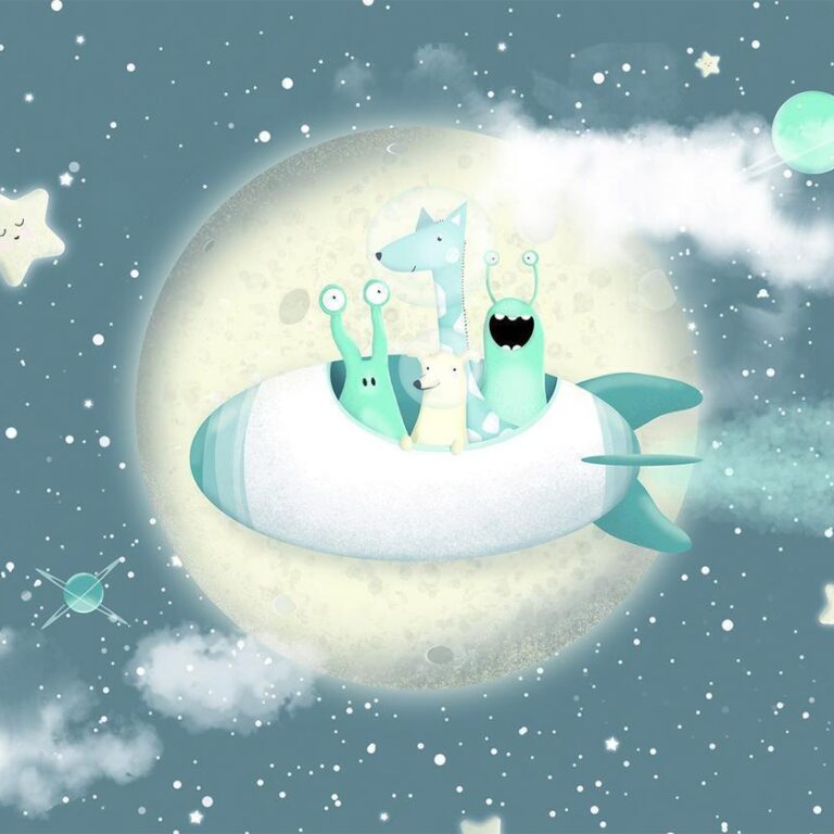 Fotobehang - Space Adventure - Second Variant