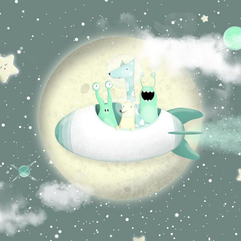 Fotobehang - Space Adventure - Third Variant