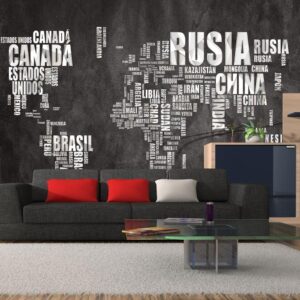 Fotobehang - Spanish geography